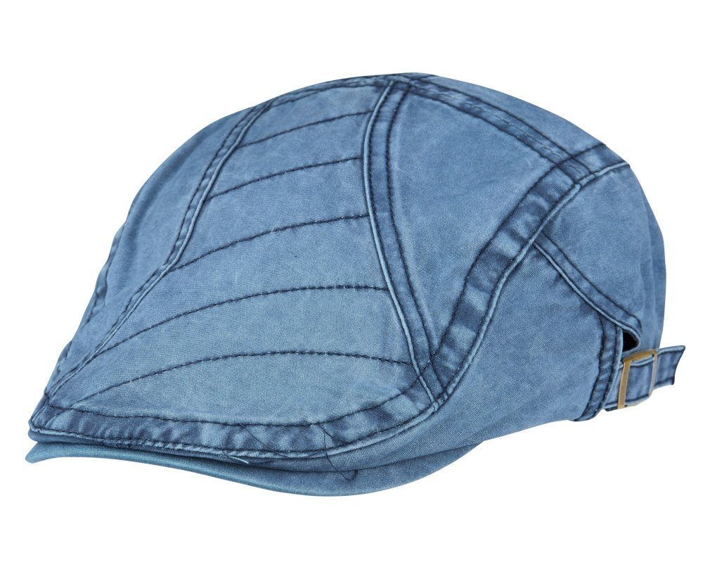 Cool4 Flat Cap Schiebermütze CANVAS Struktur günstig online kaufen