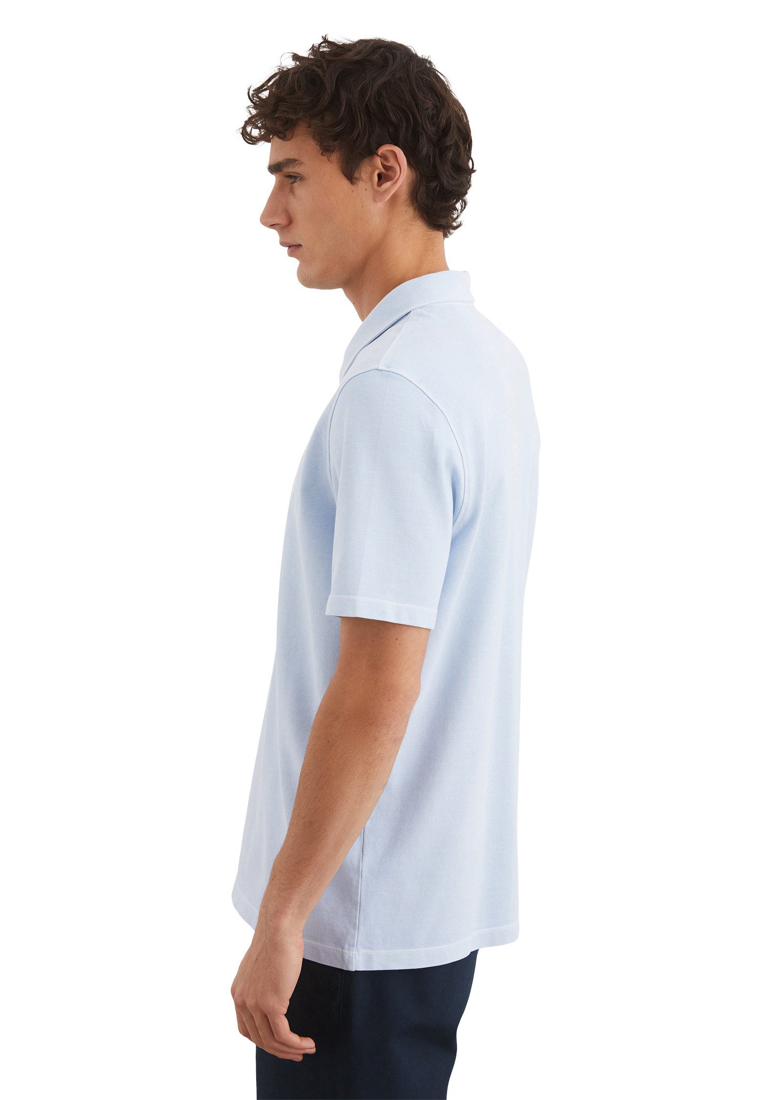 Marc O'Polo Poloshirt aus Bio-Baumwolle günstig online kaufen
