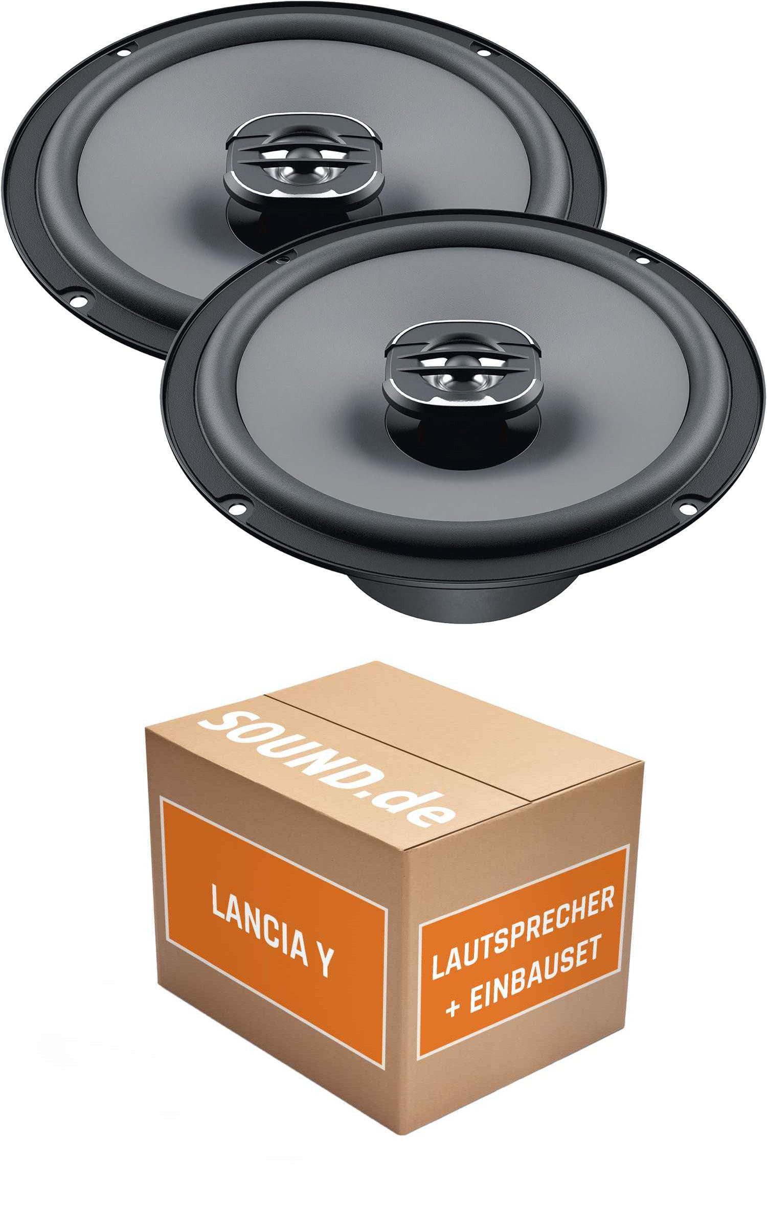 JUST SOUND best choice for caraudio Lautsprecher Boxen Einbauset Hertz Hertz X 165 Lancia Y Auto-Lautsprecher (55 W, 16 cm)