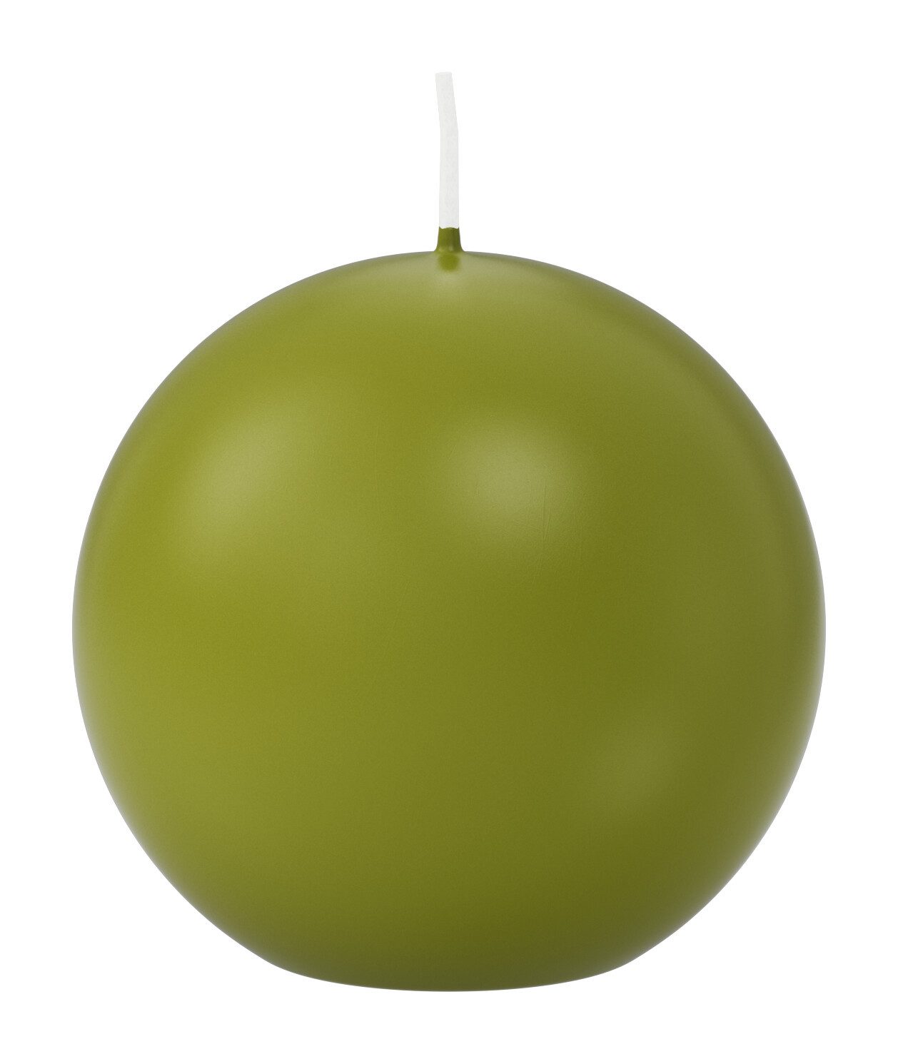 Wiedemann Kerzen Kugelkerze Kugelkerzen Grün Ø 80 mm, 6 Stück
