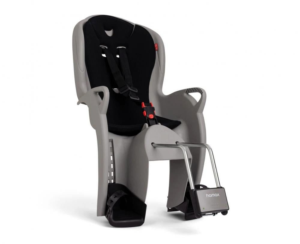 Hamax Fahrradkindersitz Hamax Kindersitz Kiss - Rahmenmontage bis 22 Kilogramm - 3-Punkt-Gurt