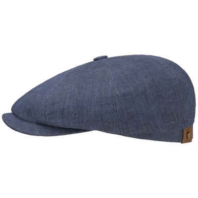 Stetson Flat Cap (1-St) Balloncap mit Schirm, Made in the EU