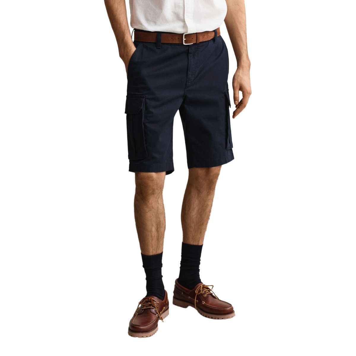 Gant Cargoshorts 205630 Herren Cargoshorts mit Komfortstretch und funktionalem Design