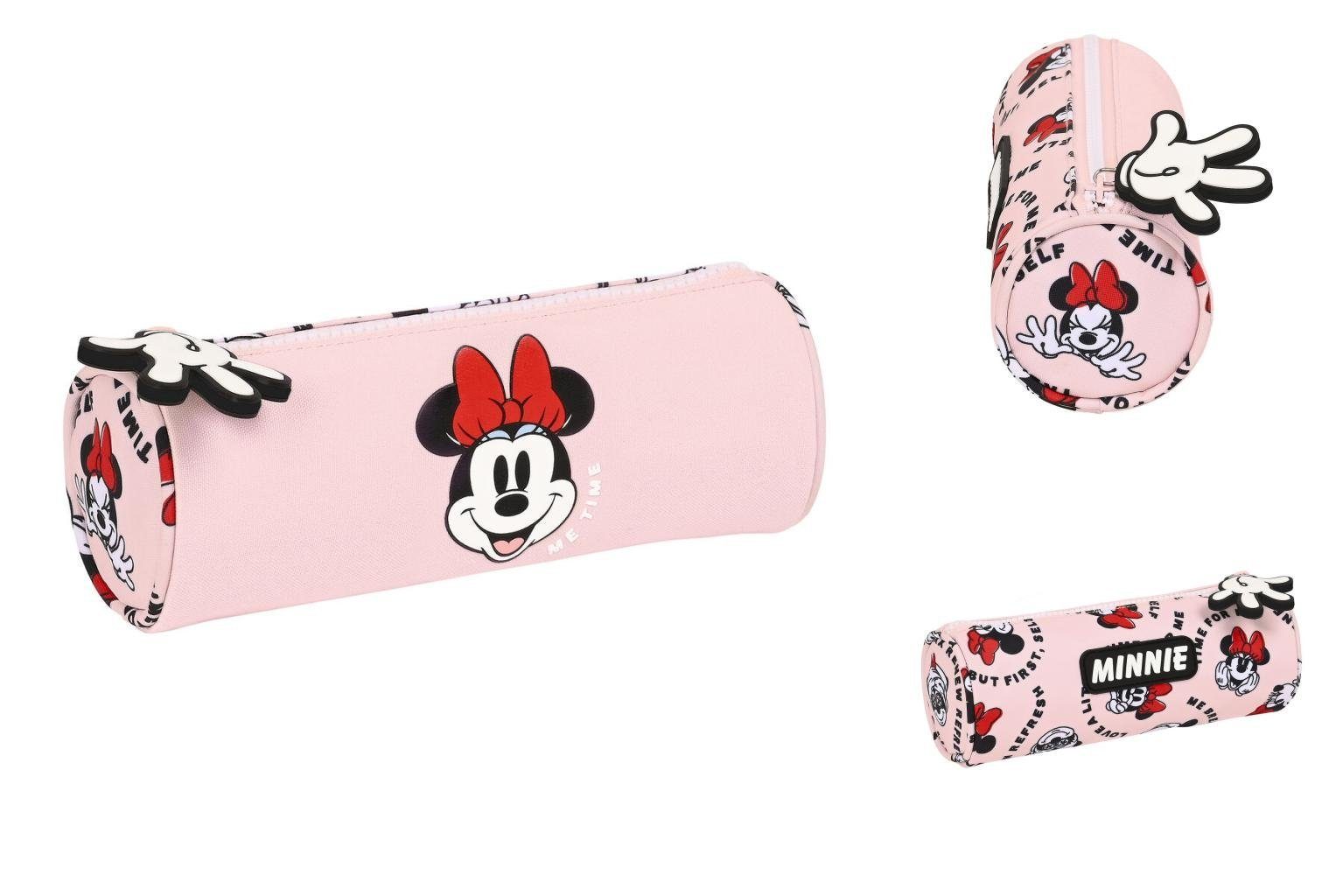 Disney Minnie Mouse Federtasche Faulenzer Schlamperrolle Federtasche Stifttasche Schulmäppchen Minnie