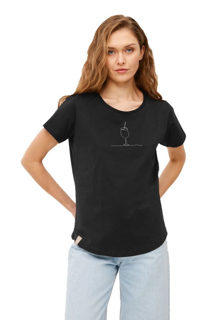 Derbe Print-Shirt Drink Damen T-Shirt (1-tlg) günstig online kaufen