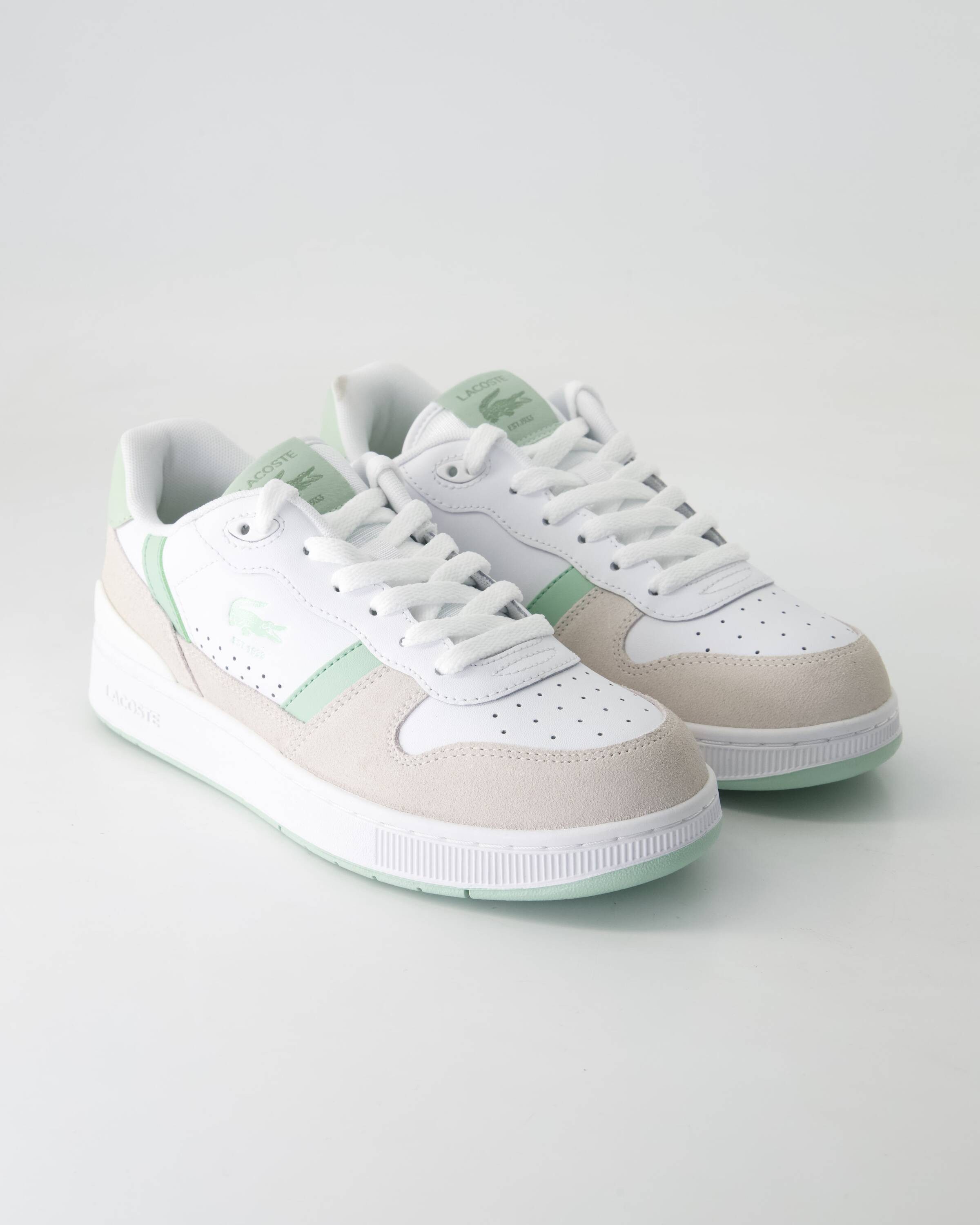 Lacoste T-Clip Sneaker Obermaterial: Leder und günstig online kaufen