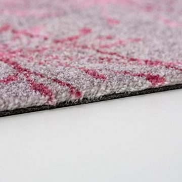 Fußmatte MANHATTEN Fußmatte, SCHÖNER WOHNEN-Kollektion, Rechteckig, Höhe: 7 mm, 50 x 70 cm in Rosa