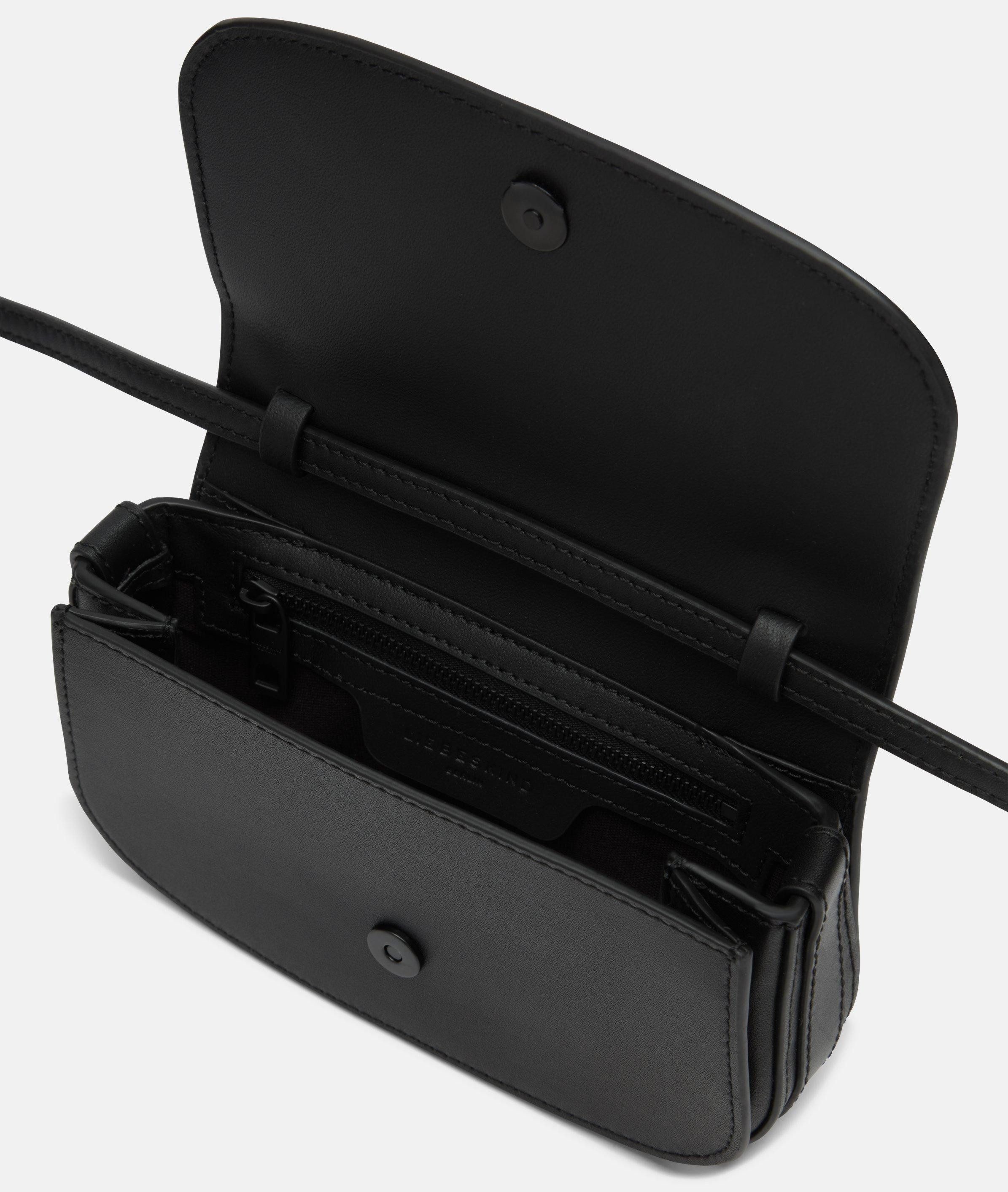 Liebeskind Berlin Umhängetasche Ezra Crossbody XS, Kleine Crossbody Bag aus Leder
