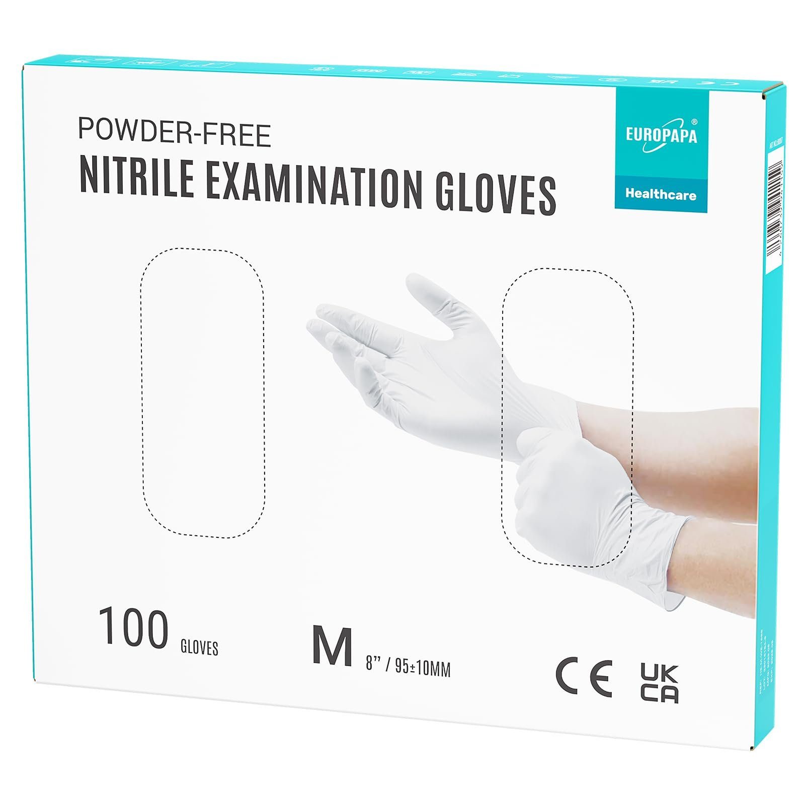 EUROPAPA Nitril-Handschuhe Medical Einmalhandschuhe Untersuchungshandschuhe günstig online kaufen
