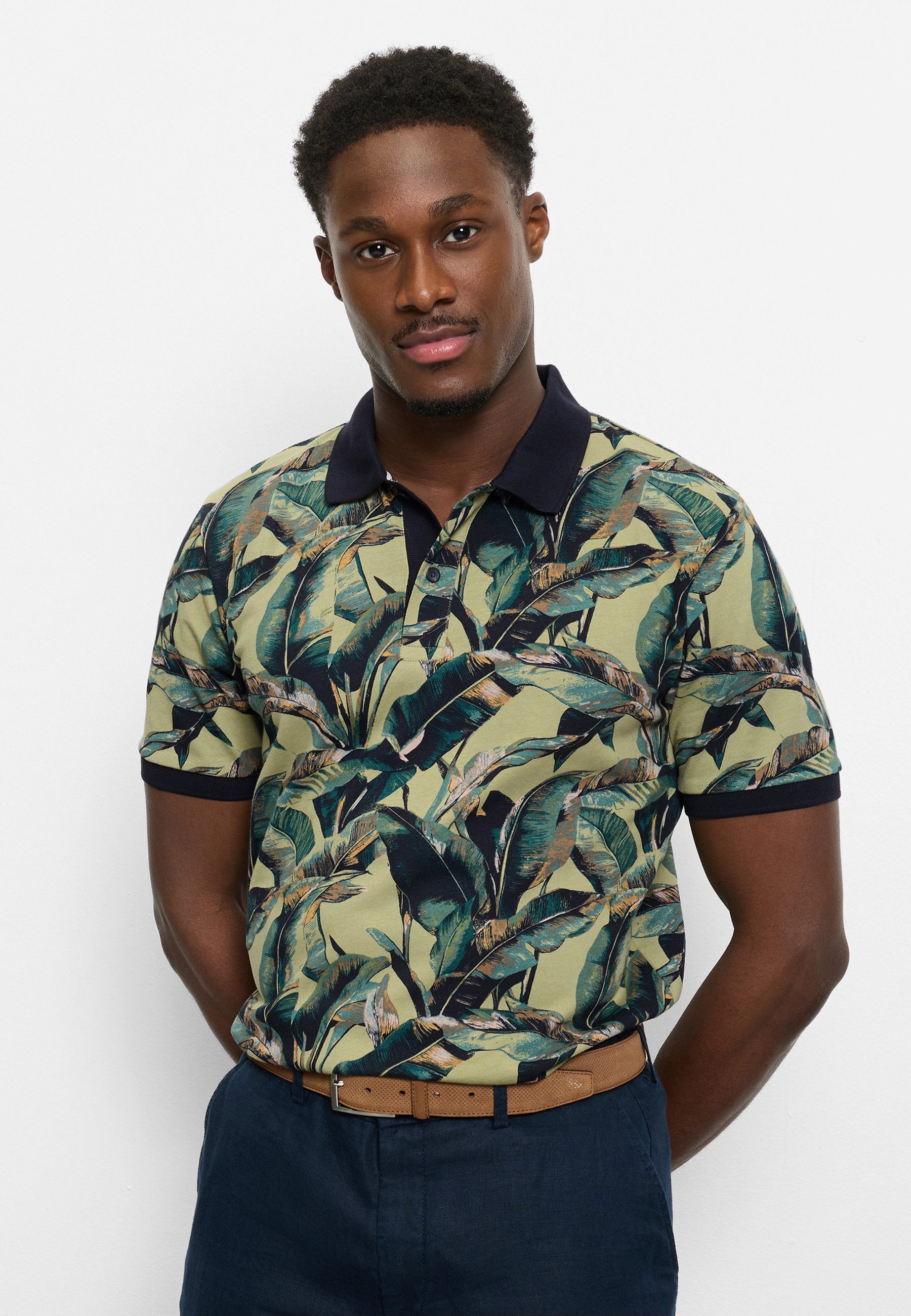 OLYMP Poloshirt OLYMP Casual Wirk
