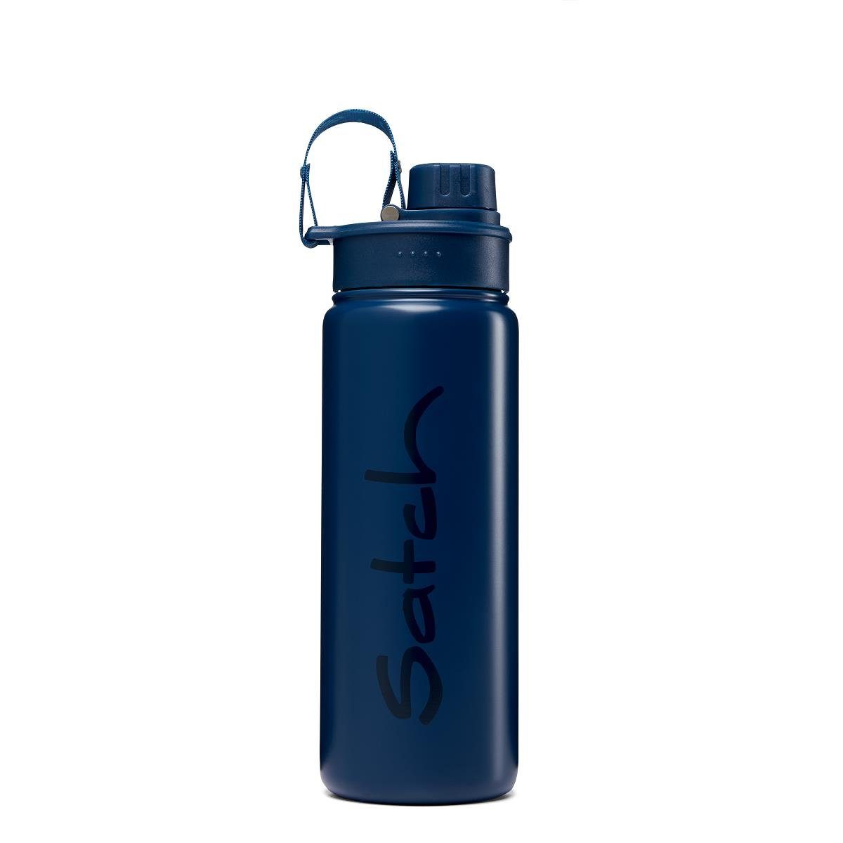 blue Edelstahl-Trinkflasche, 648 BPA-frei Satch Trinkflasche
