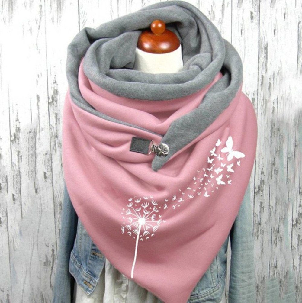 Modeschal Damen Schals Warmer Dreieckschal weicher Winterschal Herbstschal