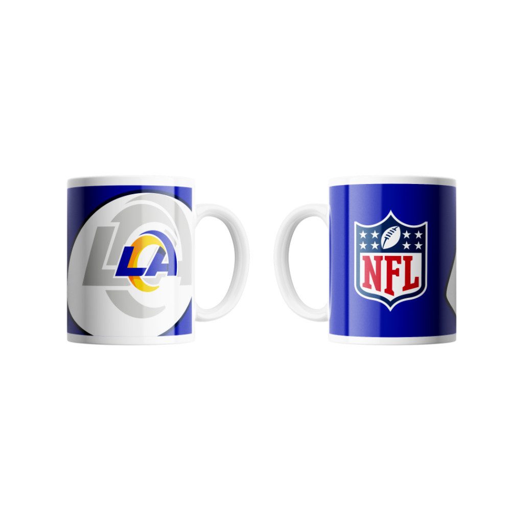 Los Angeles Rams Becher Los Angeles Rams Classic Mug Shadow Logo & Shield, Keramik