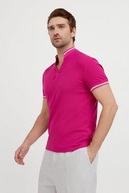 Finn Flare Poloshirt mit Knopfverschluss am Kragen