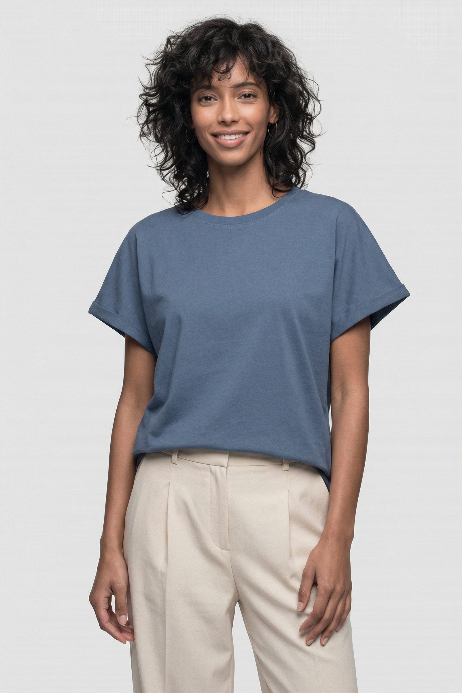 Alife & Kickin Rundhalsshirt Damen MagdalenaAK P günstig online kaufen