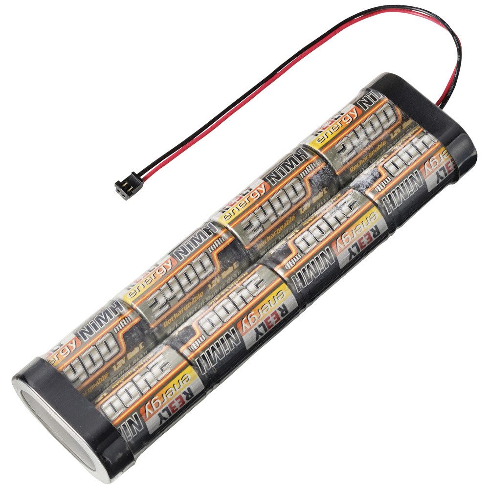 Reely Reely Modellbau-Akkupack (NiMh) 9.6 V 2400 mAh Zellen-Zahl: 8 Sub-C S Akku 2400 mAh