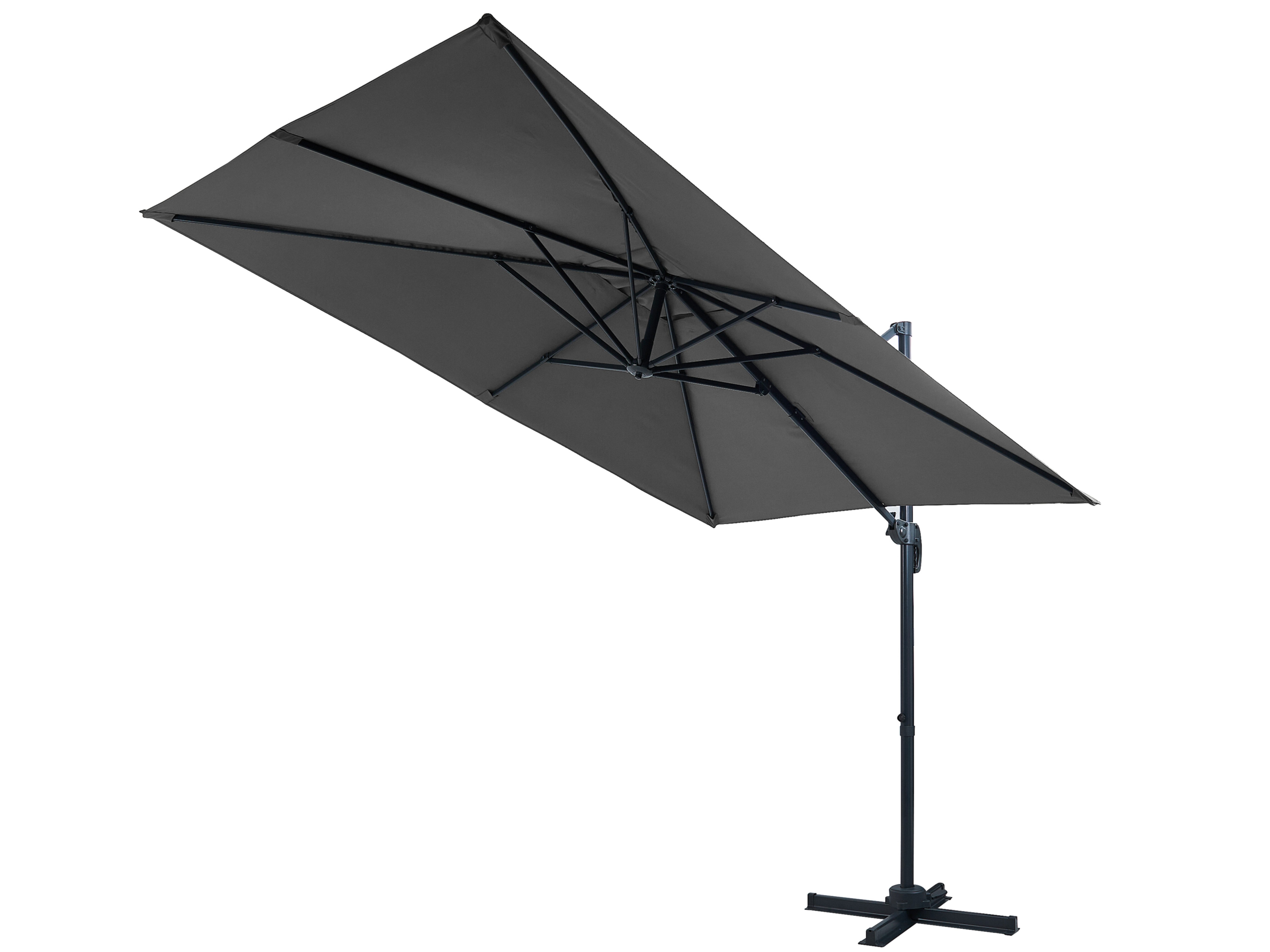 Gardissimo Ampelschirm Pendelschirm Cannes anthrazit 300x200, lange Seite n günstig online kaufen