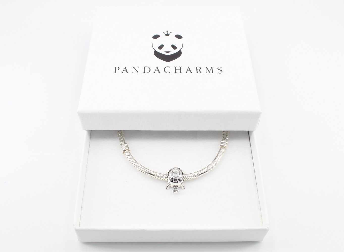 PANDACHARMS Bead Schildkröte Charm für Charm Armband, 925er Sterling Silber günstig online kaufen