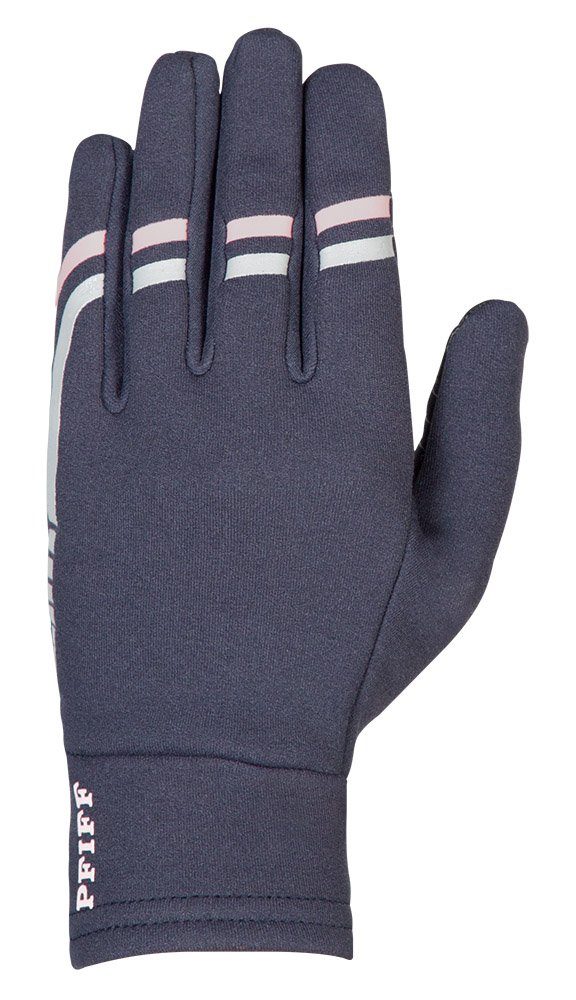 PFIFF Reithandschuhe Reithandschuh 'Silicon' Winter Touchscreen-fähiges Material an Zeigefinger und Daumen