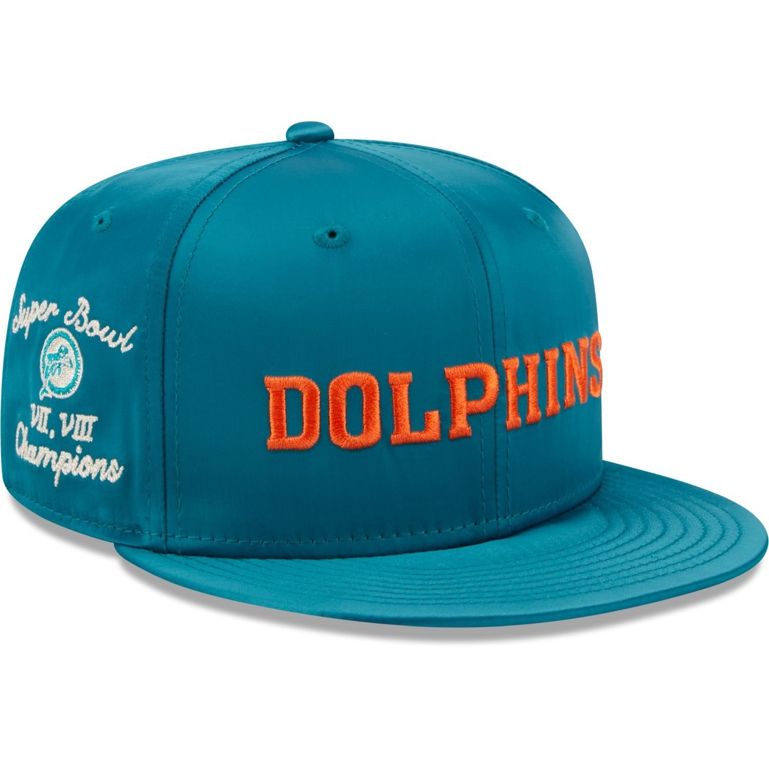 New Era Snapback Cap 9Fifty SATIN SCRIPT Miami Dolphins