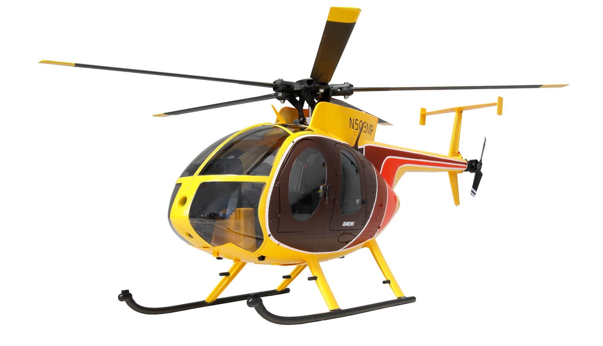 Amewi RC-Helikopter Amewi MD500 Pro GPS Hawaii RC Helikopter RTF