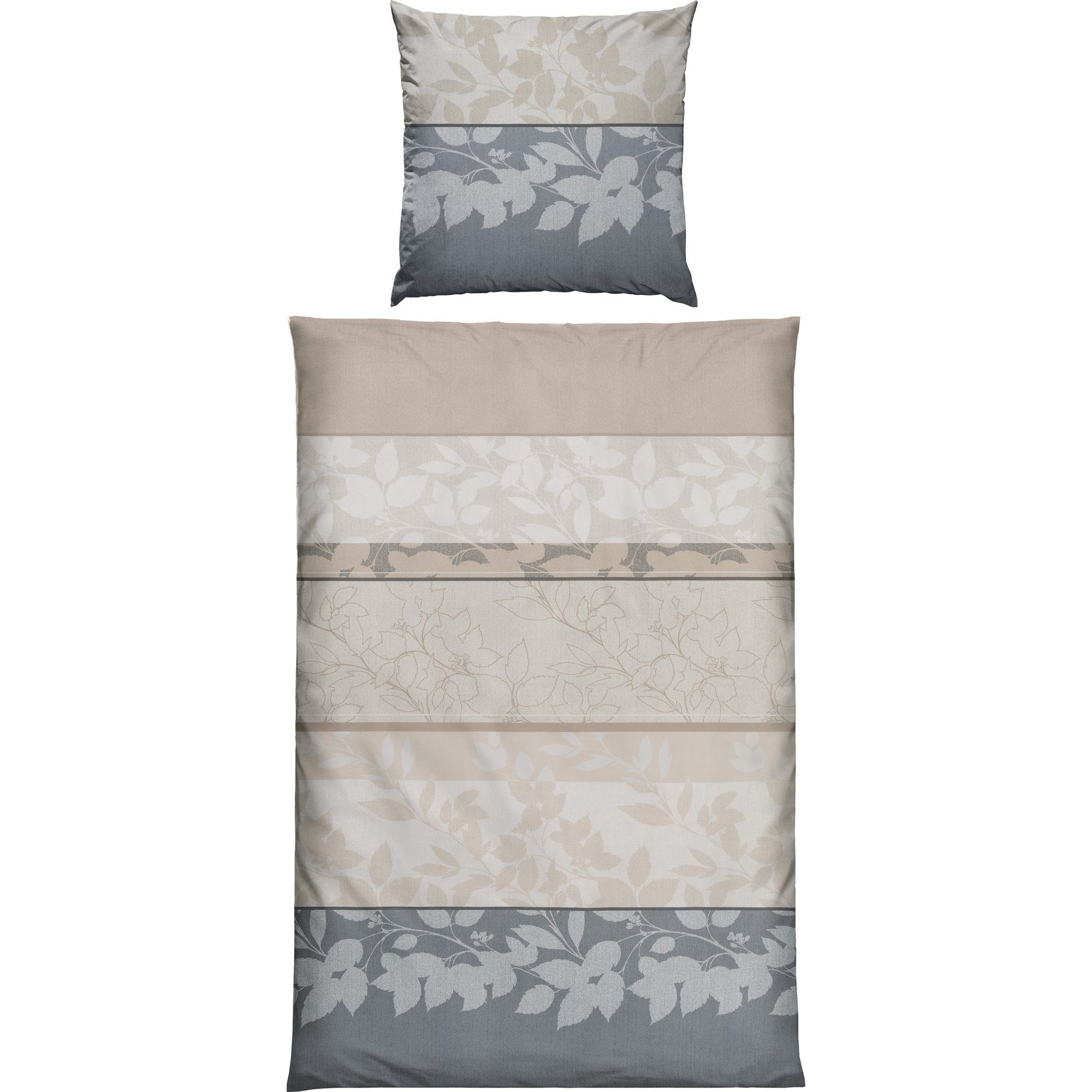 REDBEST Bettwäsche Bettwäsche, Polyester, Microfaser-Satin Streifen günstig online kaufen