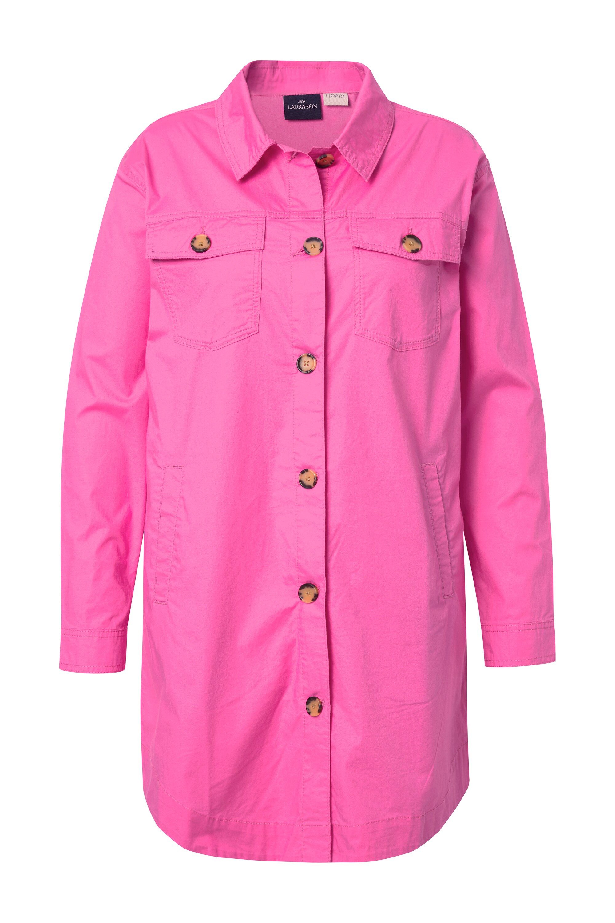 Laurasøn Hemdbluse Hemdjacke Langarm günstig online kaufen