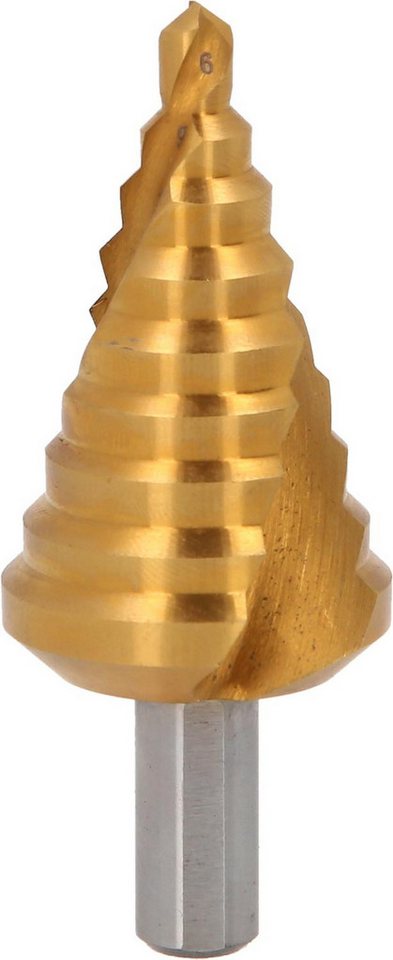 Thumbnail - KS Tools Stufenbohrer HSS-TiN Stufenbohrer,Ø 6-32mm, 9 Stufen