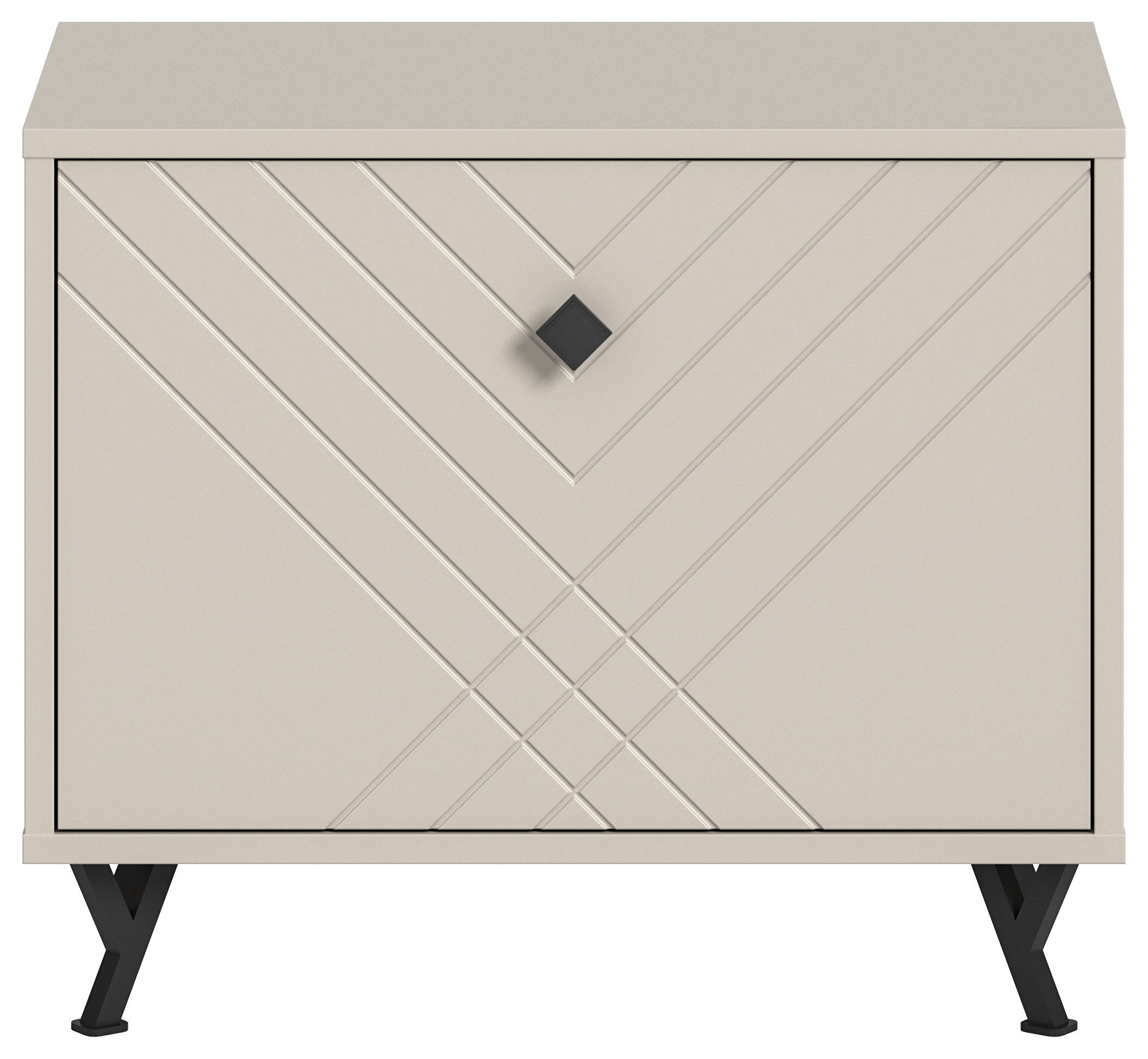 furnling Sitzbank Noam, Ornamentfräsung, Flurbank, Truhe, Garderobe, Diele, modern