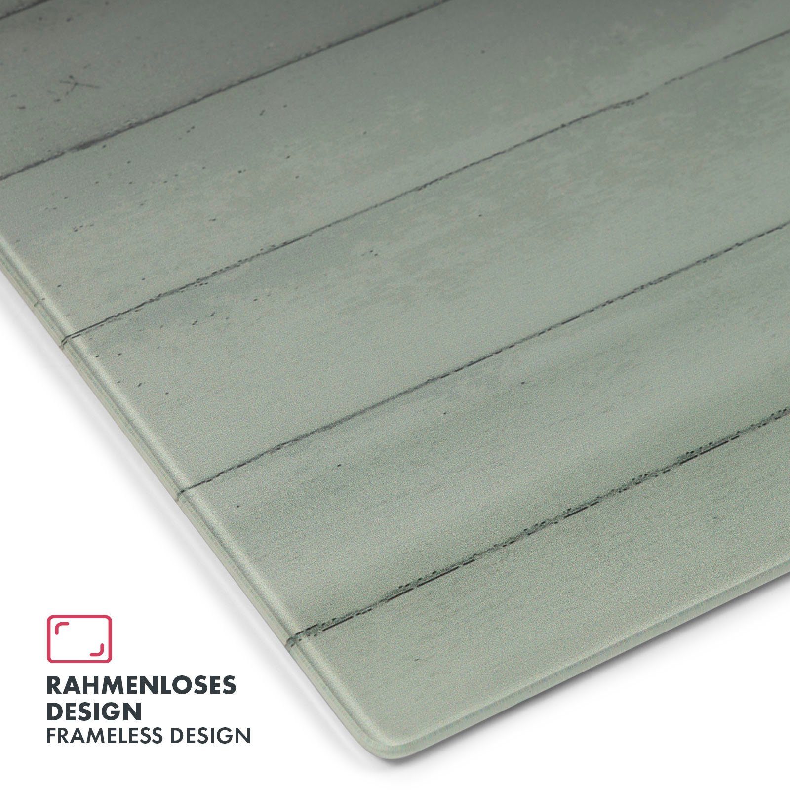 Karat Memoboard Design-Glas-Memoboard Wood, Mit Magneten & Montagematerial, Verschiedene Größen