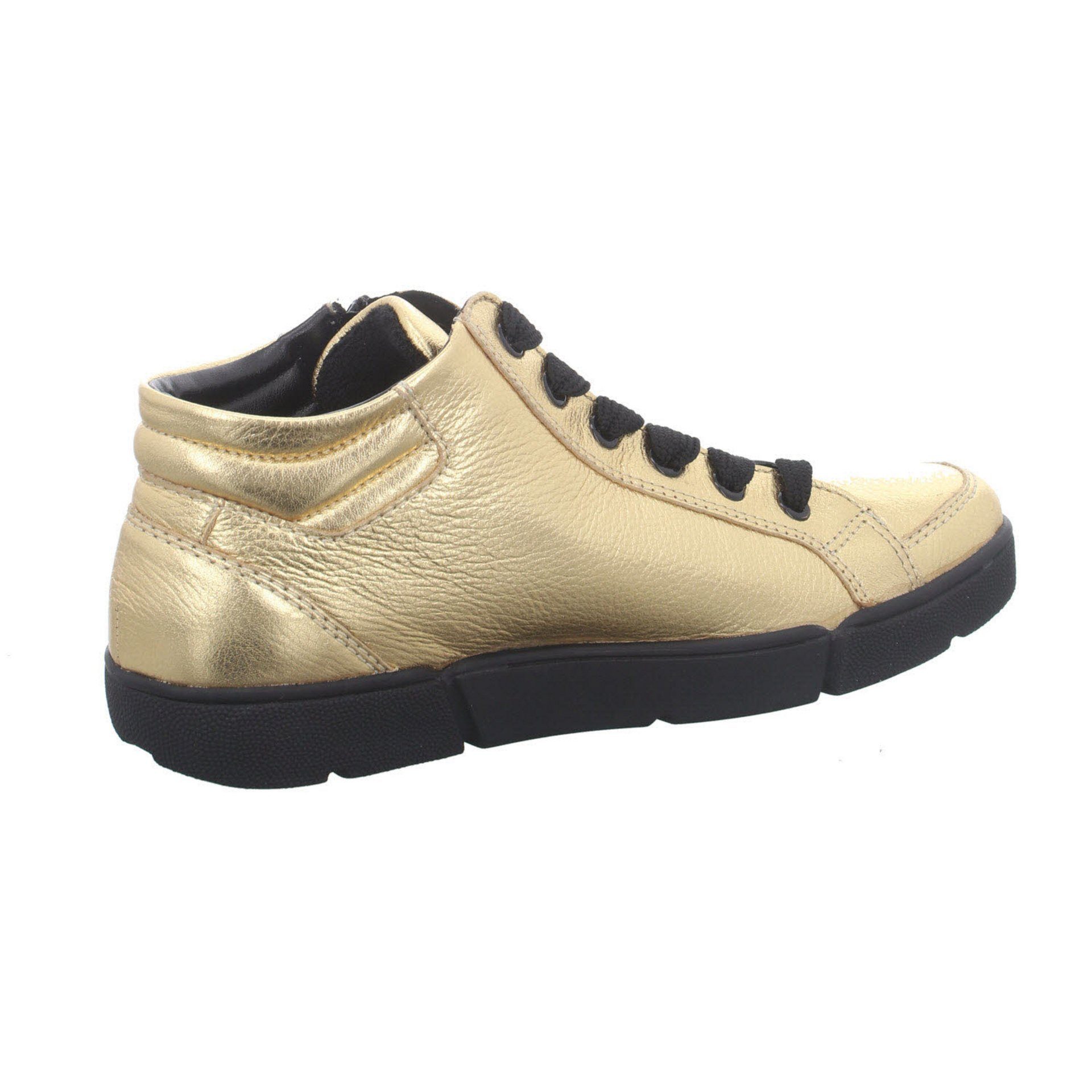 gold+silber-mittel Damen Schuhe Rom Sneaker Sneaker Ara Highsoft Veloursleder Sneaker