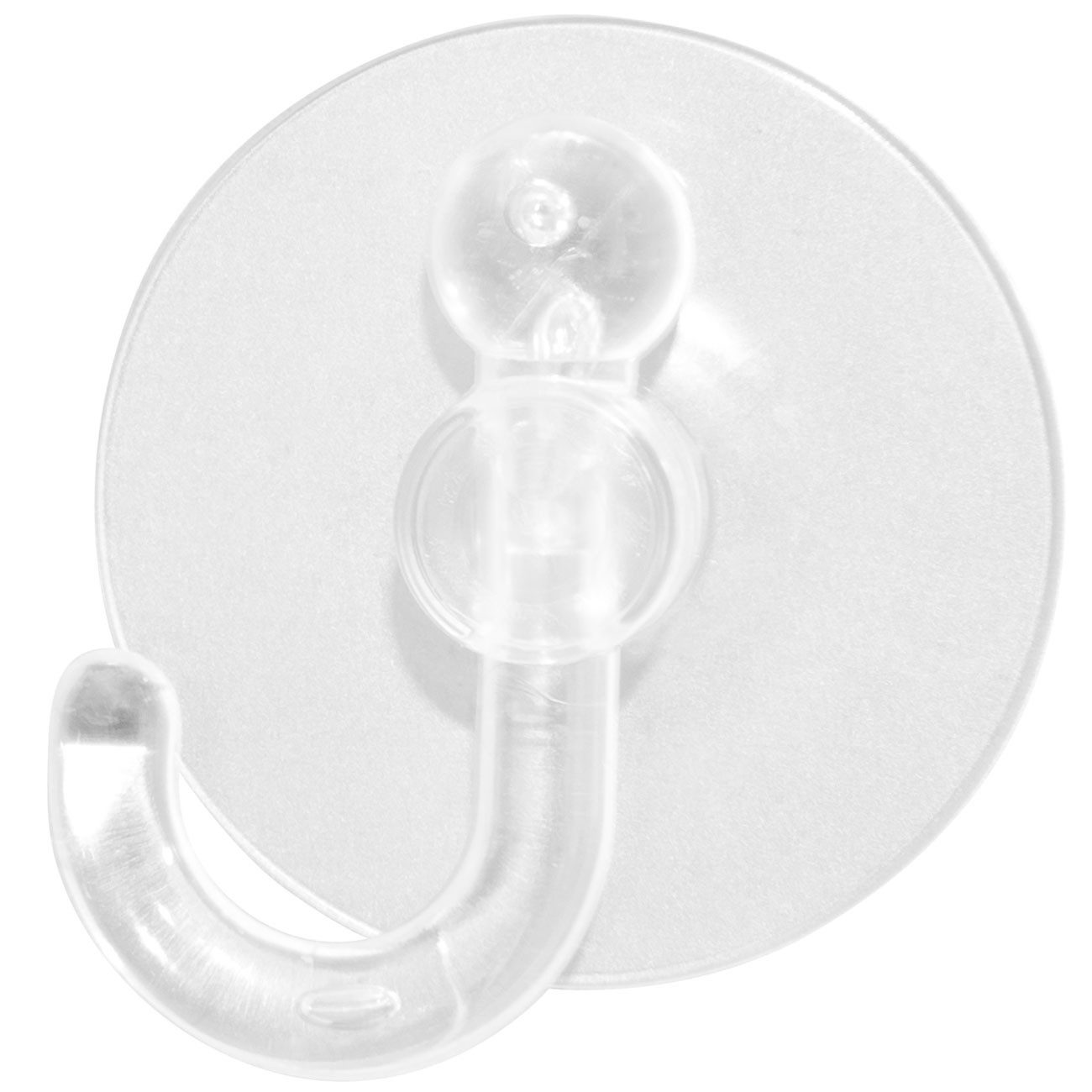 Storage solutions Wandhaken Saugnapfhaken 8er-Set, Ø 3,5 cm Transparent Ohne Bohren Saugnäpfe, (8-St., 8er-Set), 8-tlg. transparentes Saugnapfhaken-Set Ø 3,5cm für Fenster & Fliesen