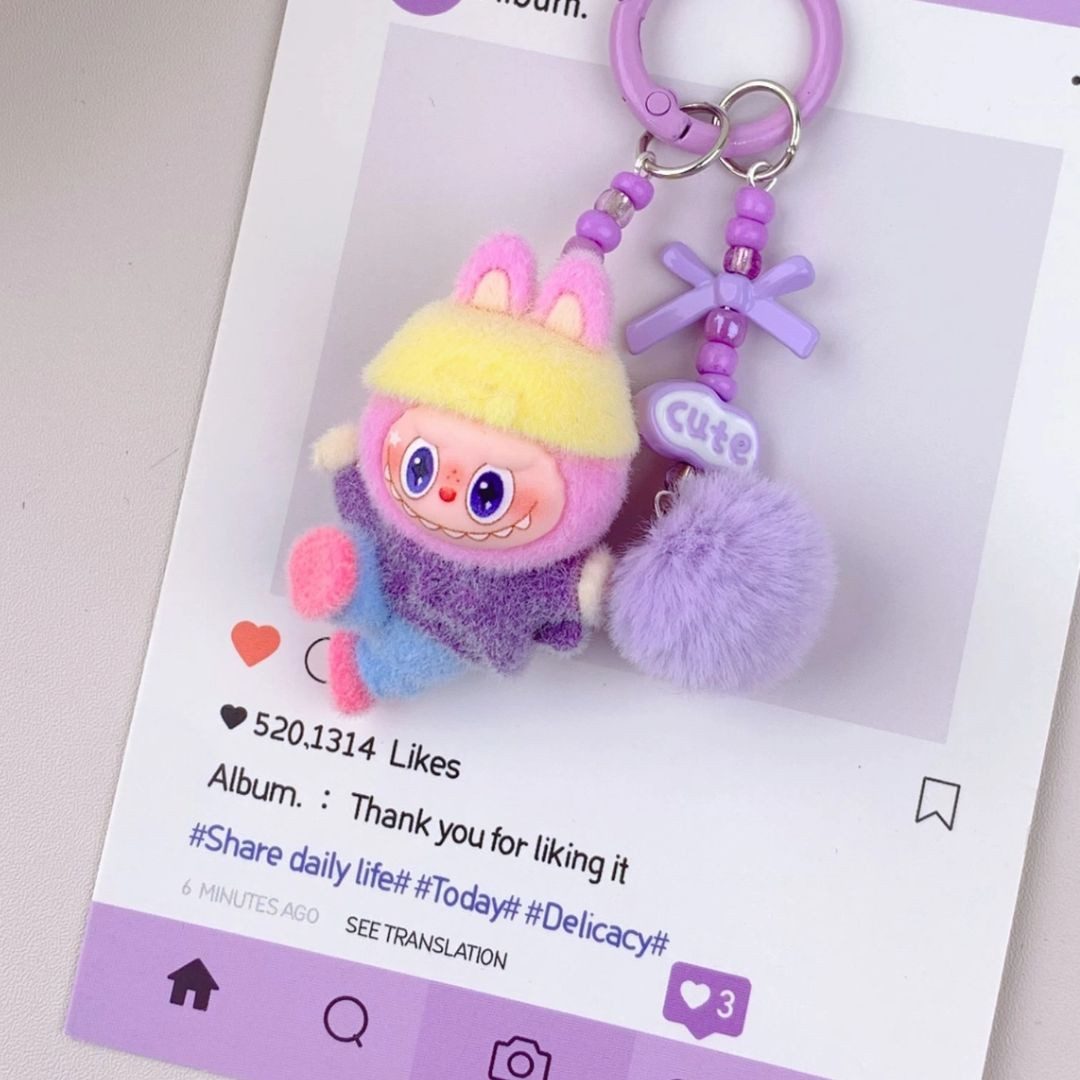 suebidou Schlüsselanhänger Niedlicher Labubu inspirierter Schlüsselanhänger günstig online kaufen