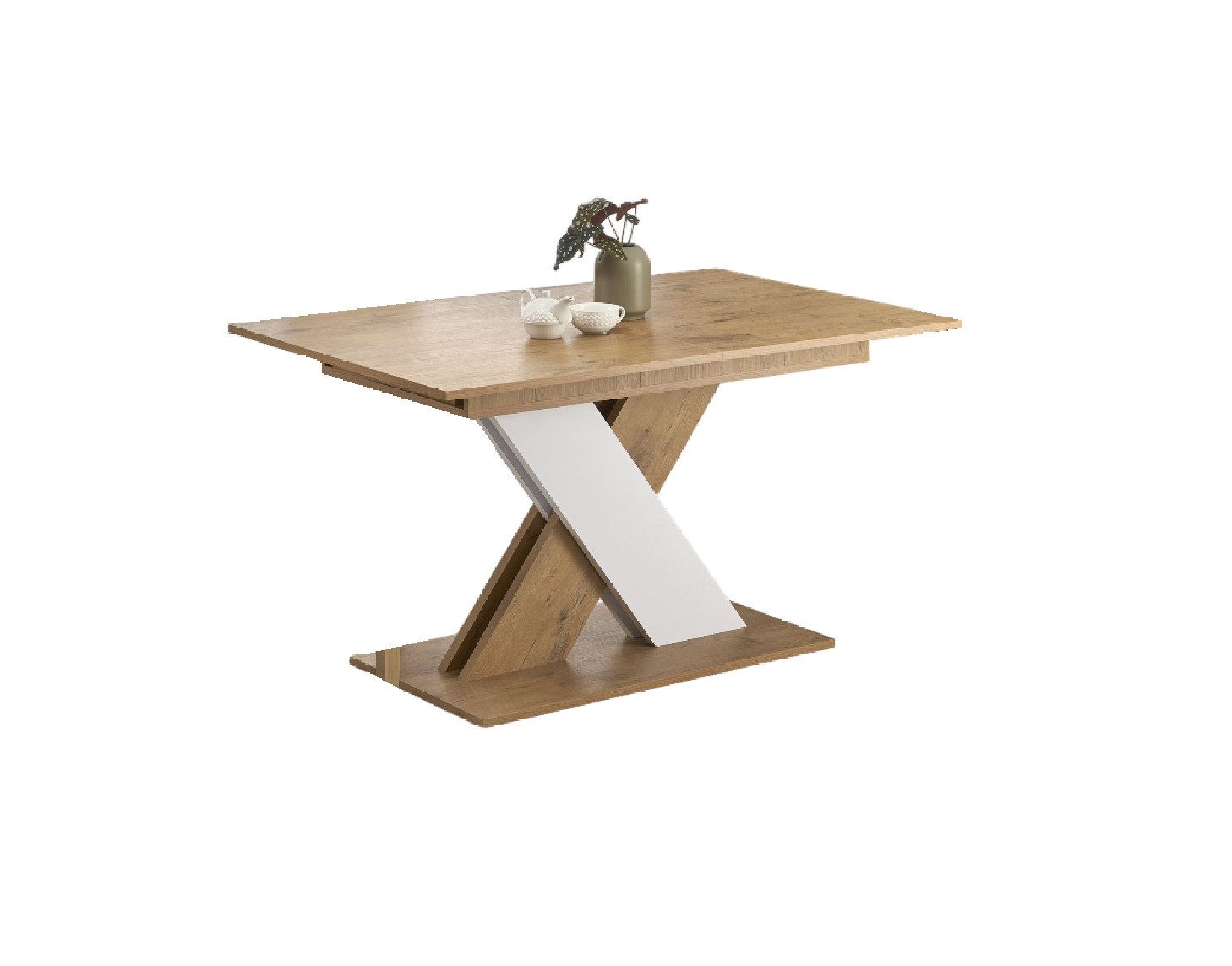 designimpex Esstisch Design HA-111 Tisch Eiche günstig online kaufen