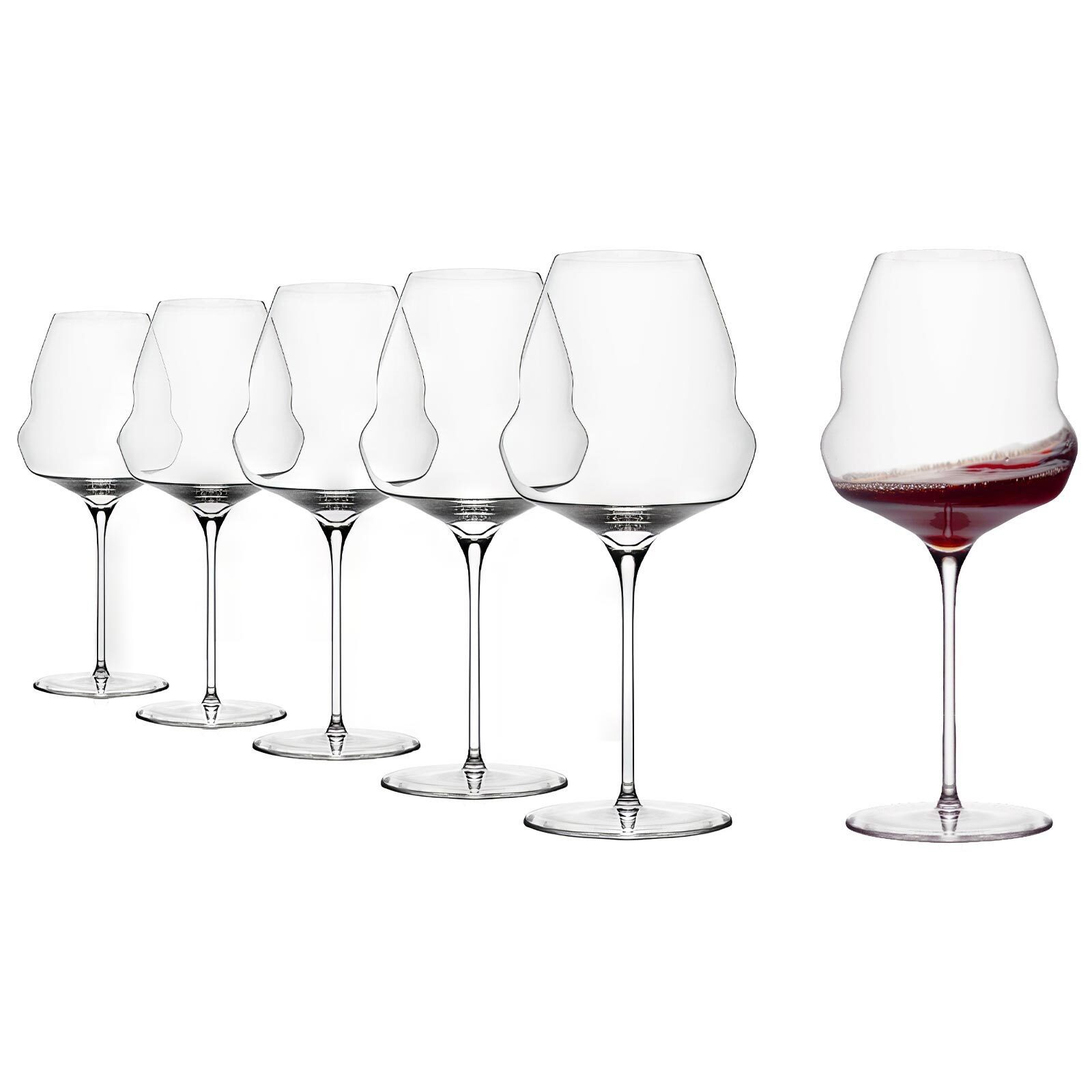 Rotweinglas Cocoon Burgundergläser 712 ml 6er Set
