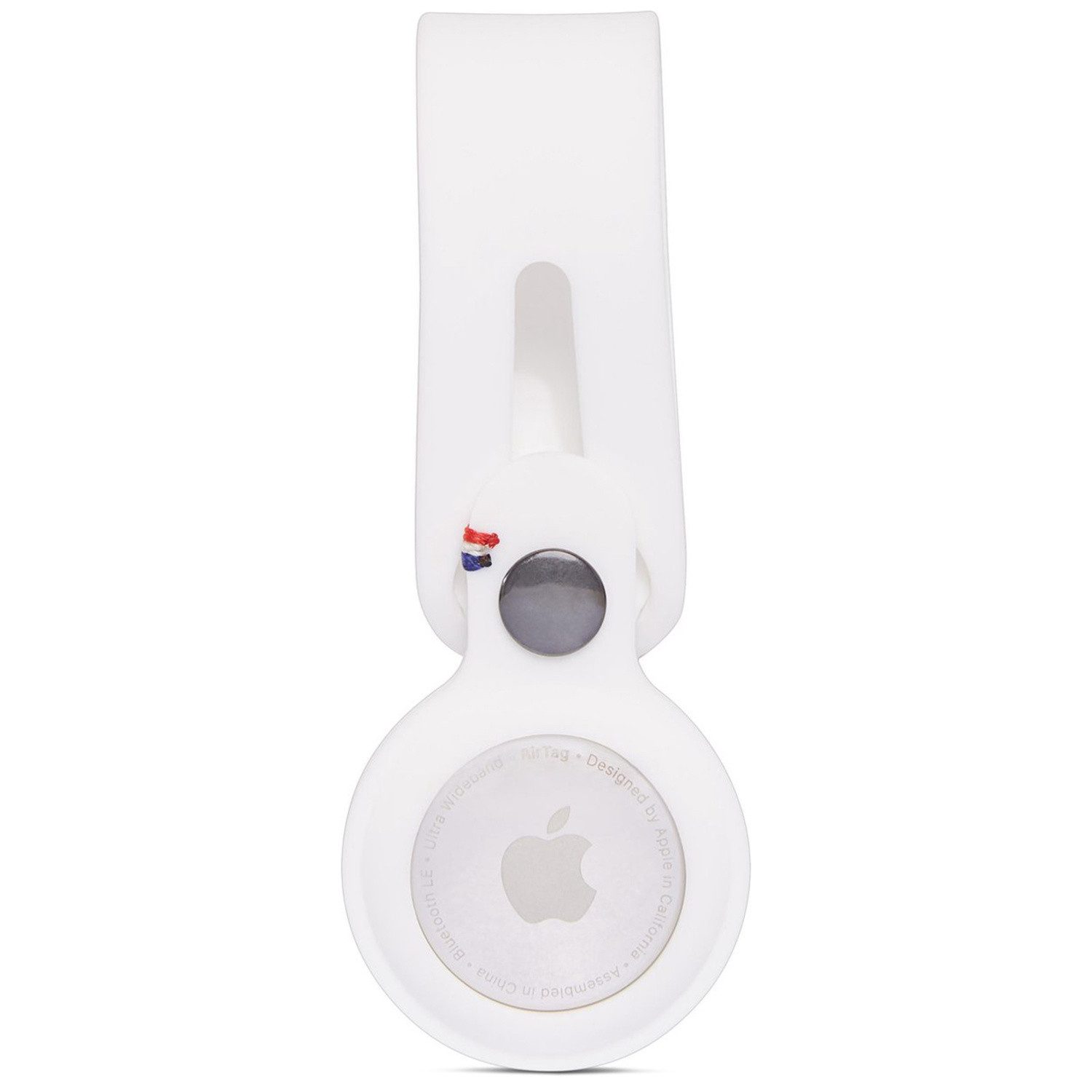 DECODED Decoded Silicone Loop Apple AirTag - Weiß Bluetooth-Tracker