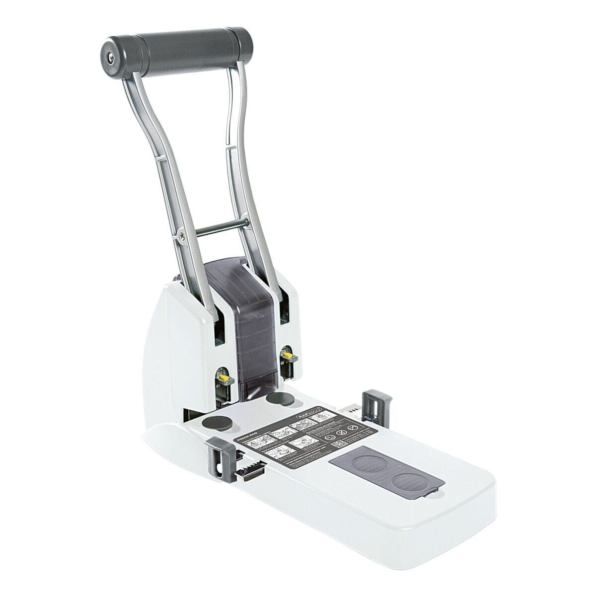 RAPESCO Lochstanzer ECO P2200, 2-fach Lochung bis 150 Blatt, verlängerter Griff und Papierführung