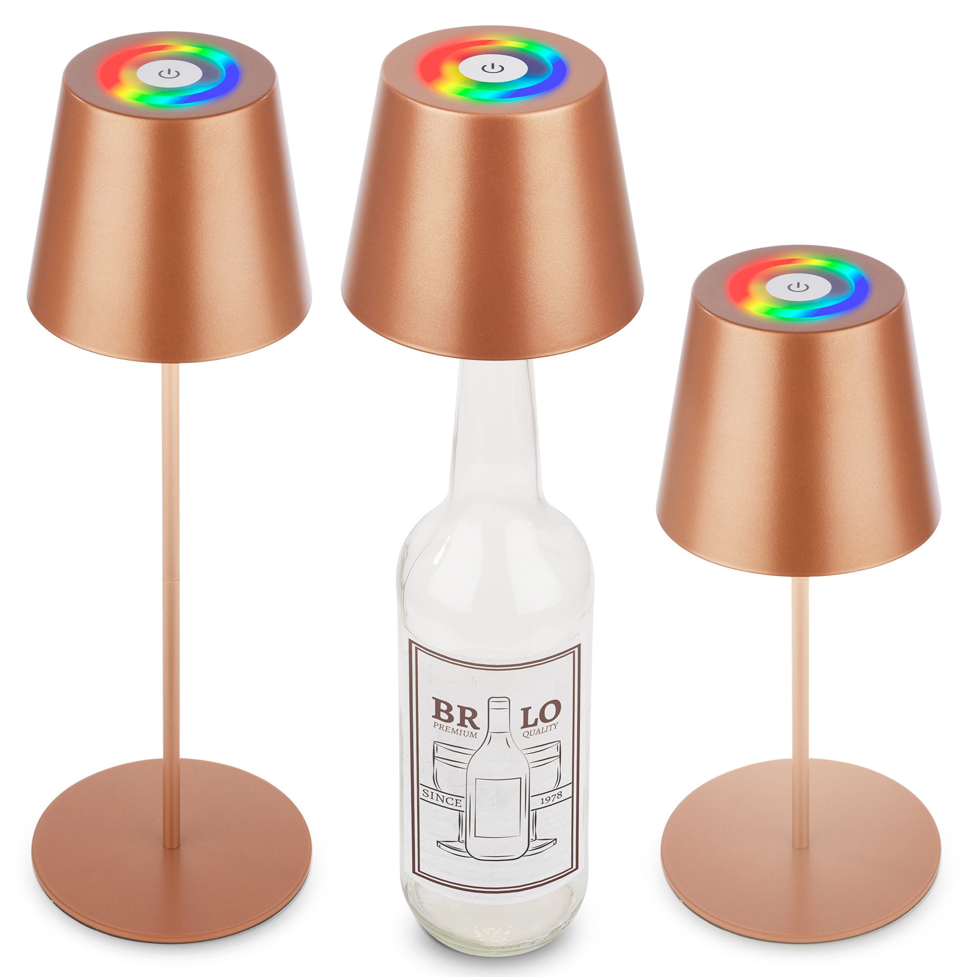 Briloner Leuchten LED Außen-Tischleuchte RGB/W Akku günstig online kaufen