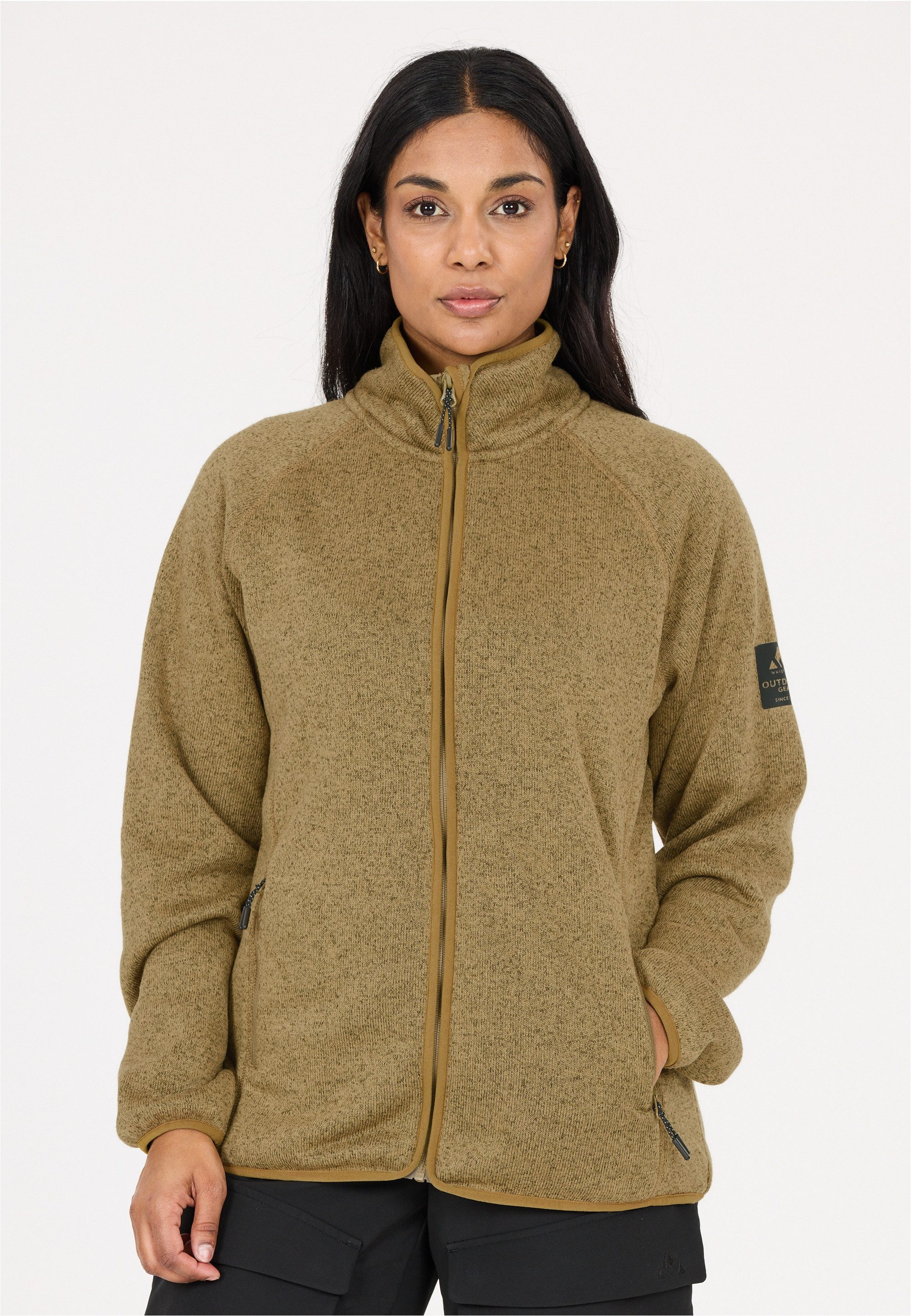 WHISTLER Fleecejacke Wolven mit gebürsteter Innenseite