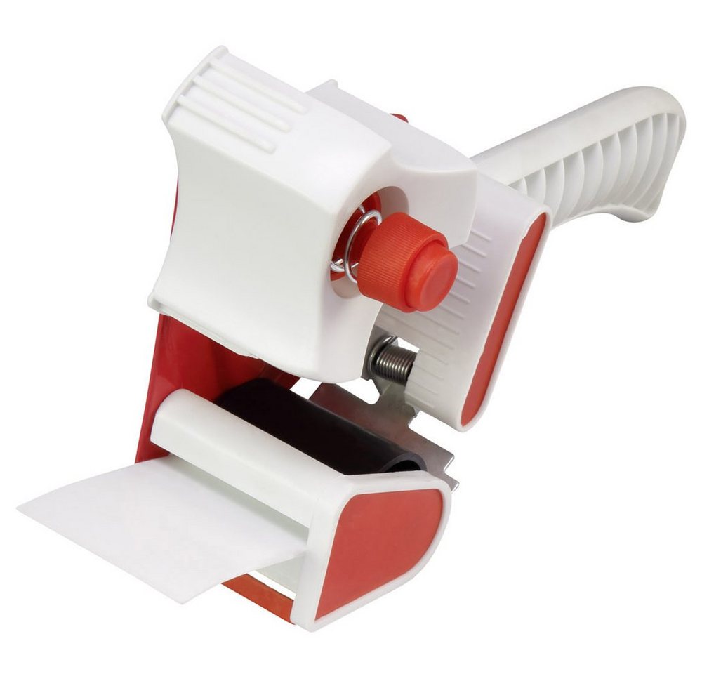 Thumbnail - TOOLCRAFT Klebeband TOOLCRAFT Packband-Abroller Rot, Weiß Rollenbreite (max): 50 mm Roll