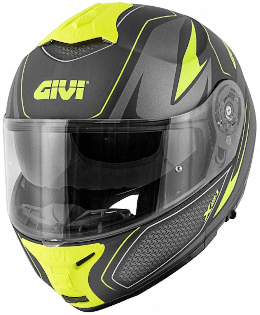 GIVI Motorradhelm X.21 Challenger Shiver Klapphelm, Sonnenvisier