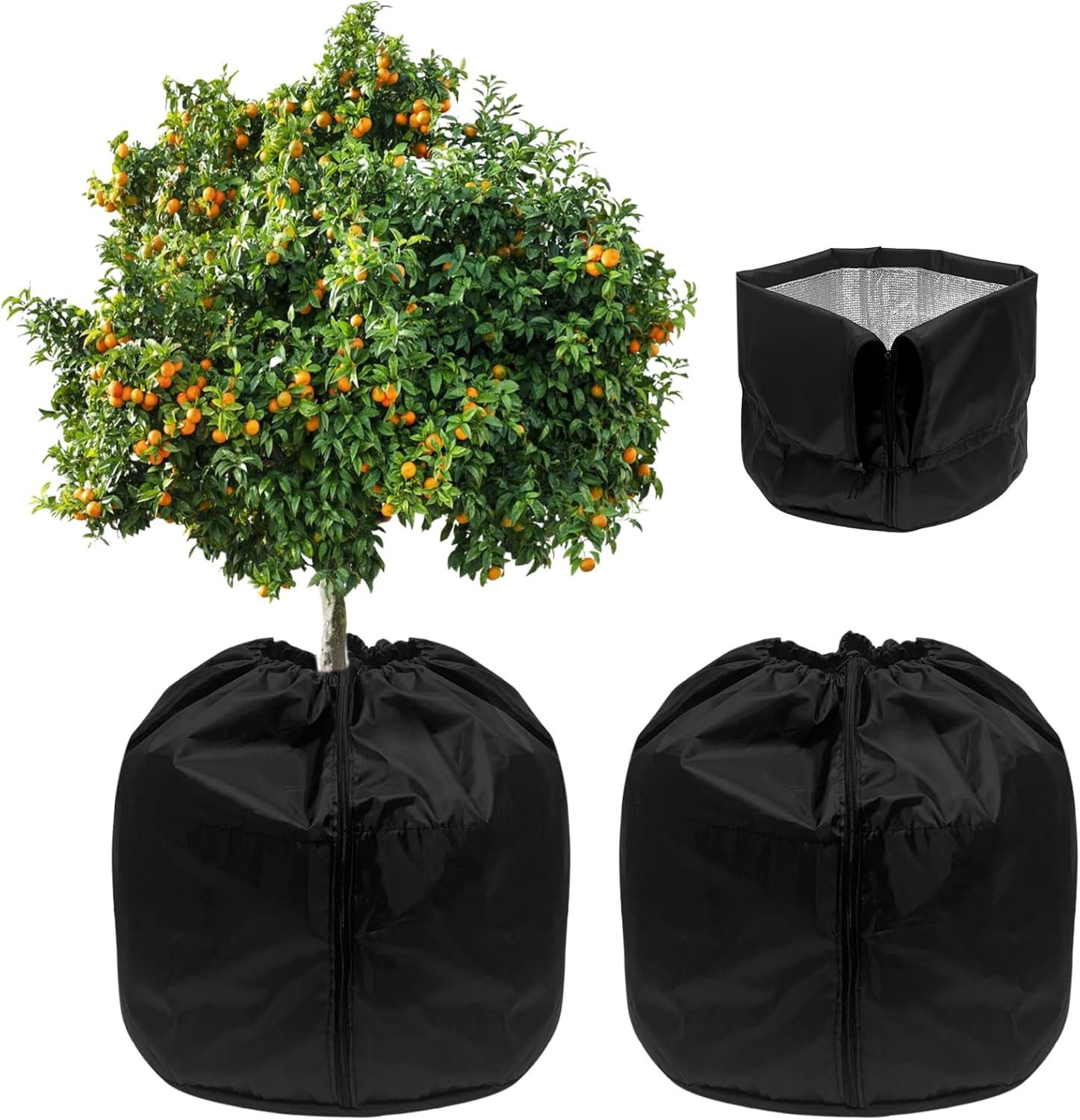 Abdeckhaube Topfabdeckung passt fuer Straeucher und Rosen bei Frost im Winter