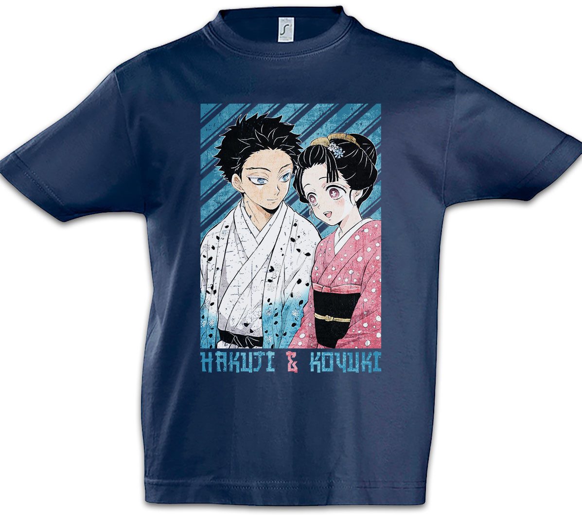 Print-Shirt Anime Hakuji Koyuki Kinder T-Shirt Kamado Nezuko Slayer Zenitsu
