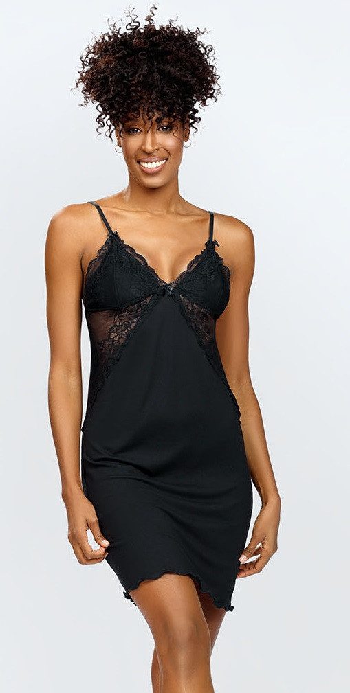 DKaren Negligé Unterkleid - Nachtwäsche Spitze