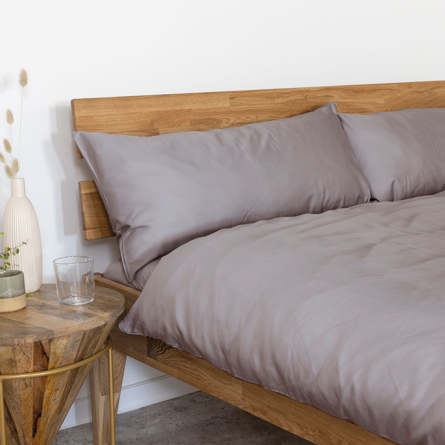 AGA.PIE Kissenbezug Bambus Lyocell Kopfkissenbezug, gewebt in feinster Sati günstig online kaufen