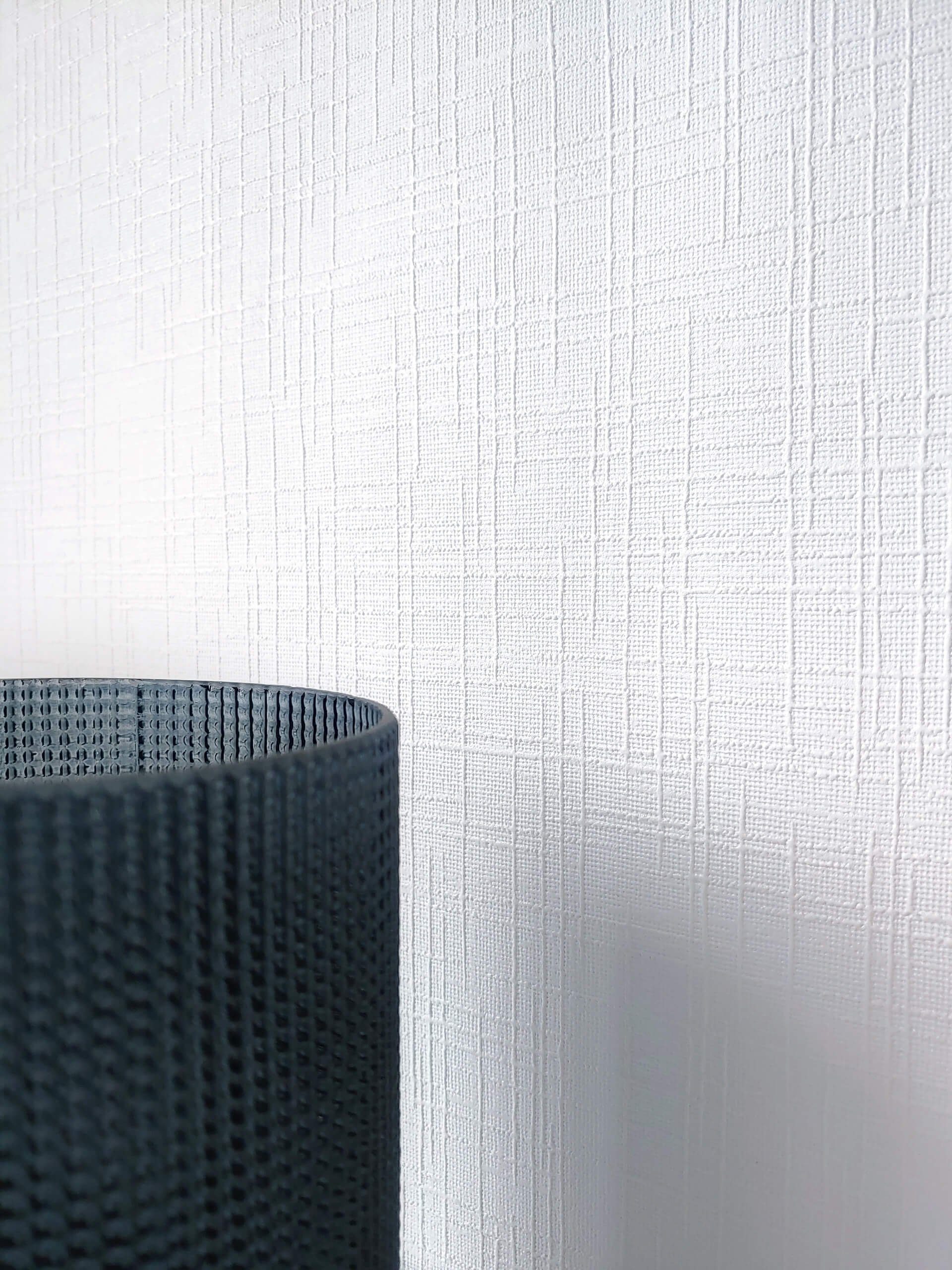 Newroom Vliestapete, Weiß Tapete Uni Überstreichbar - Linien Modern Einfarbig Struktur für Wohnzimmer Schlafzimmer Küche