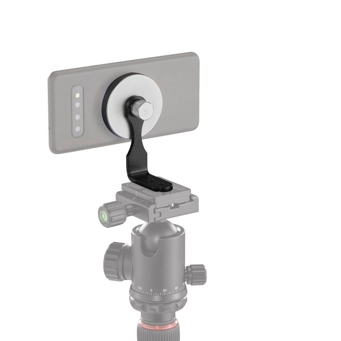 Smartphone-Halterung Stativ Handyhalterung "Puck", magnetisch, universal, drehbar
