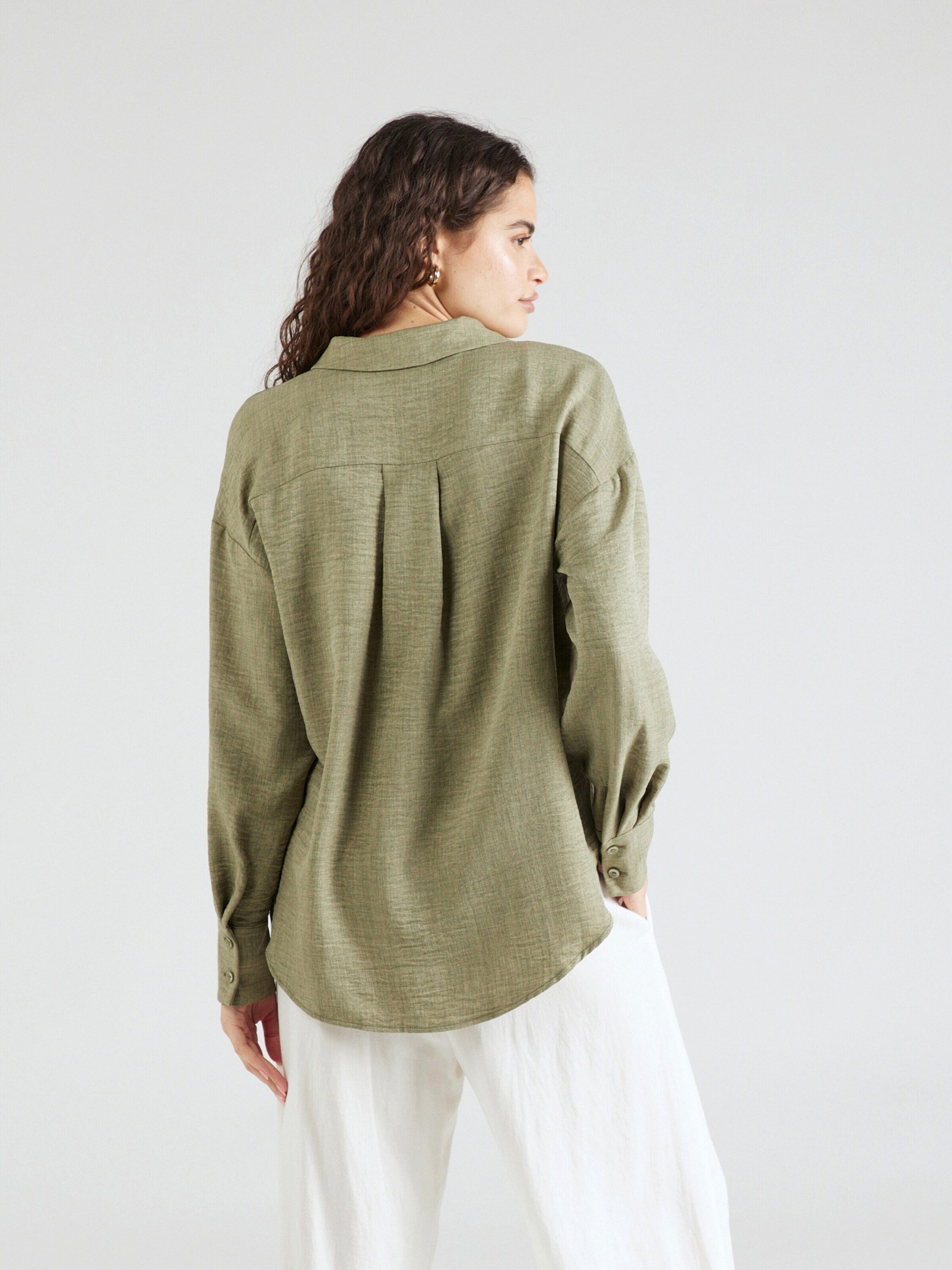 Vero Moda Langarmbluse MELANEY QUEENY (1-tlg) Falten günstig online kaufen