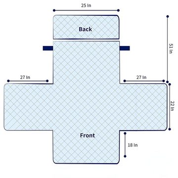 Sesselschoner Wasserdicht Liege Sofa Abdeckung, Anti-Verschleiß-Sofa bezüge Henreal