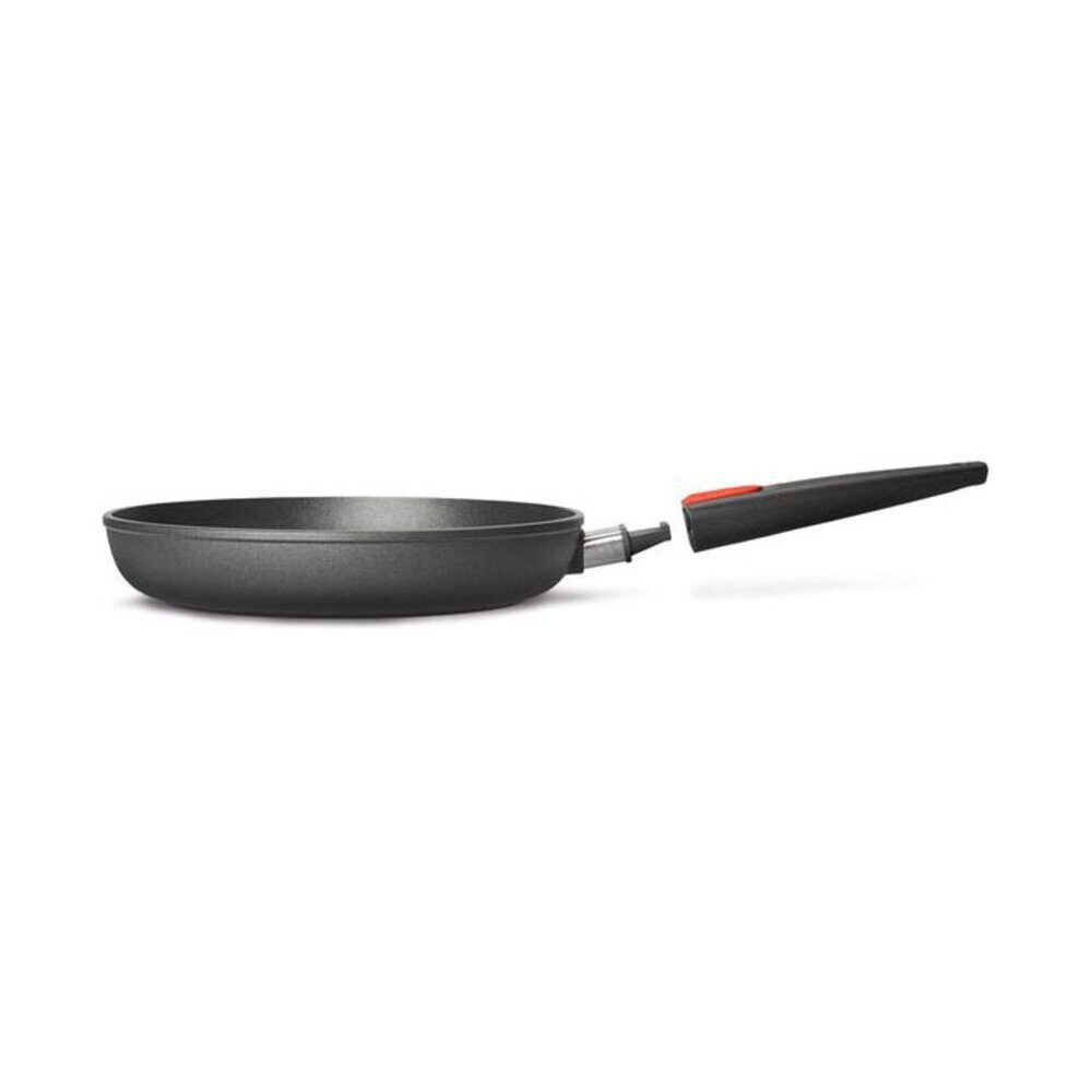 WOLL Bratpfanne Guss-Pfanne 26 cm Titanium Nowo, Edelstahl mit Aluminiumkern, spülmaschinenfest, Induktion, Antihaft